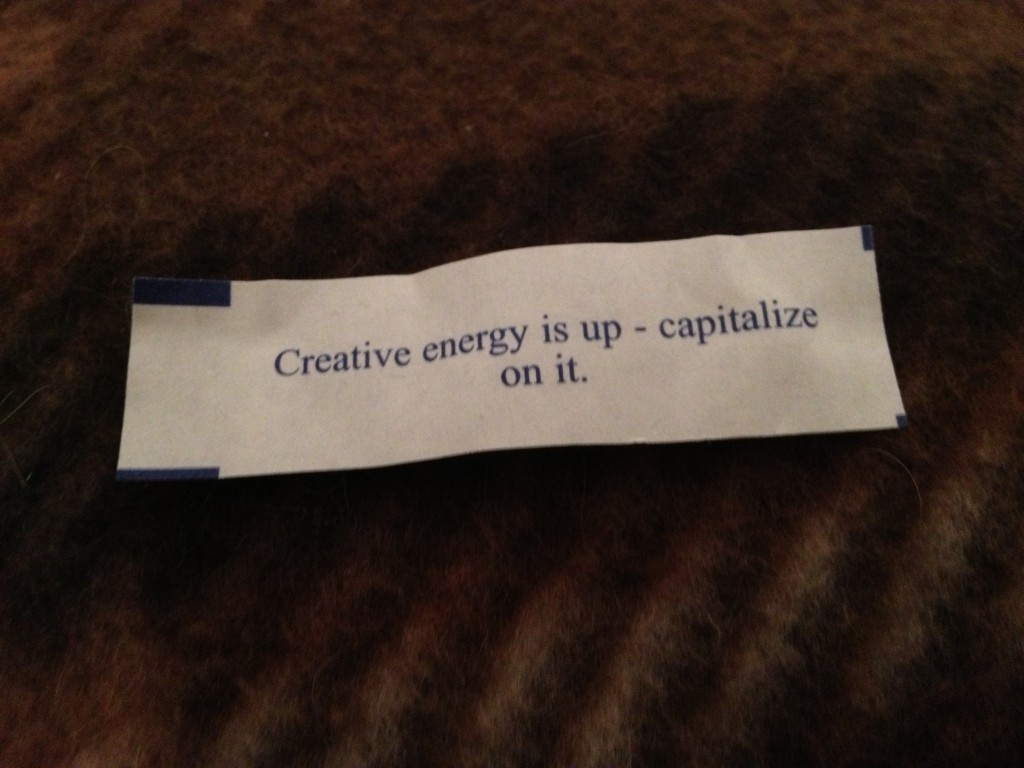 fortune cookie inspiration