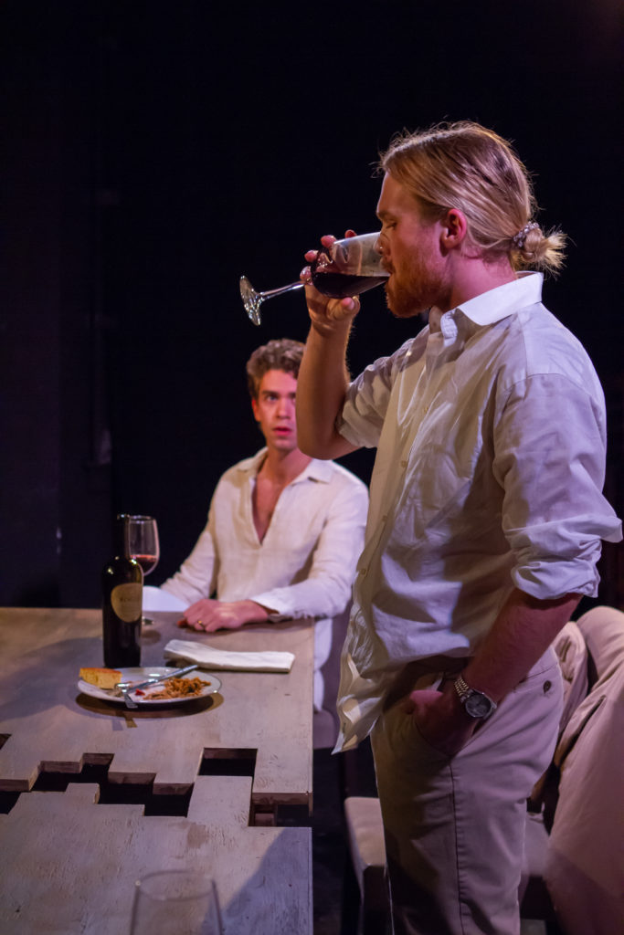 DINNER WITH FRIENDS, written by Donald Margulies, directed by Robert A. K. Gonyo at the Stella Adler Studio of Acting, 2018, photo by Kenneth Shook Photography, courtesy of the Stella Adler Studio of Acting