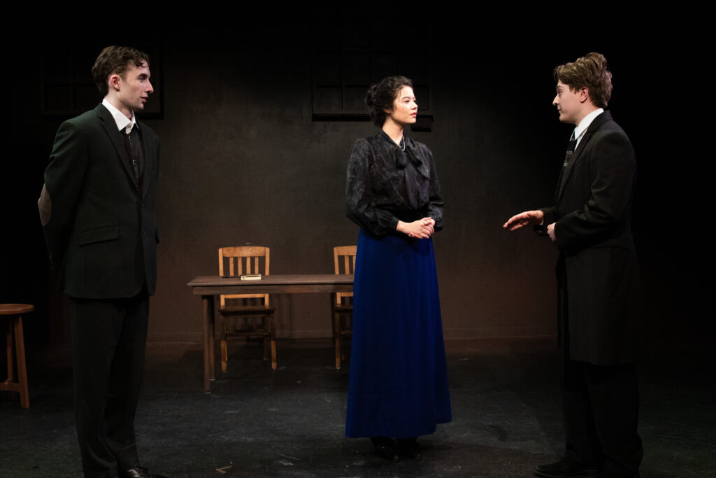 "The Gut Girls," written by Sarah Daniels, directed by Robert A. K. Gonyo at The Stella Adler Studio of Acting, 2025, photo by AK Nouveau