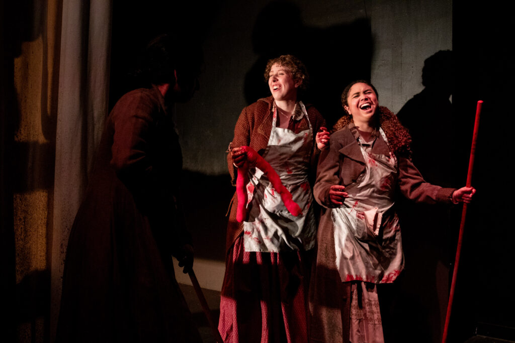 "The Gut Girls," written by Sarah Daniels, directed by Robert A. K. Gonyo at The Stella Adler Studio of Acting, 2025, photo by AK Nouveau