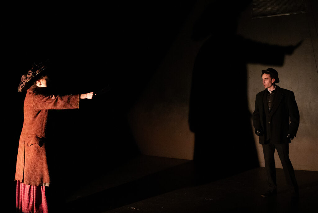"The Gut Girls," written by Sarah Daniels, directed by Robert A. K. Gonyo at The Stella Adler Studio of Acting, 2025, photo by AK Nouveau